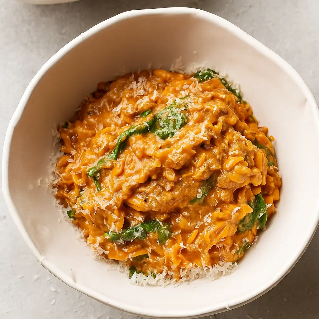 Ground Beef Orzo with Tomato Cream Sauce – Quick, Creamy & Wonderful Dinner