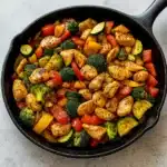 Healthy Chicken and Vegetable Skillet