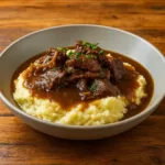 Hearty Comfort Slow Cooker Beef Manhattan