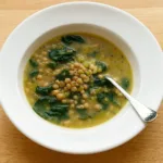 Hearty White Bean and Spinach Soup with Rosemary and Garlic