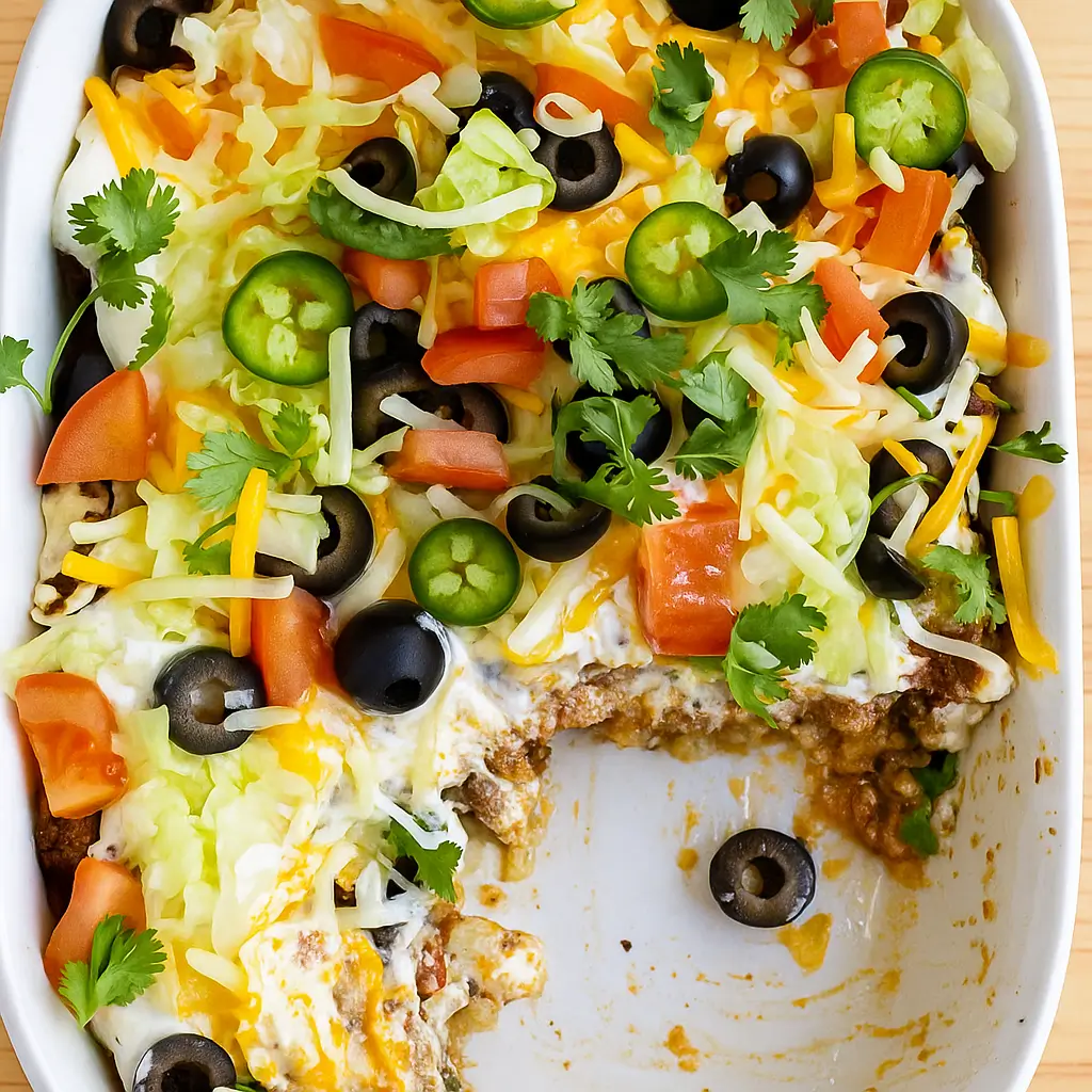 Low Carb Taco Casserole: Quick, Tasty, and Family-Approved