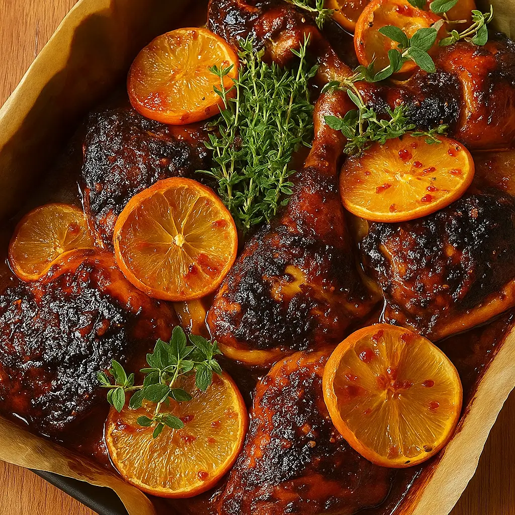 Maple Orange Glazed Chicken Quarters: Sweet, Juicy, and Easy