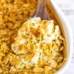 Million Dollar Chicken Casserole fresh from oven