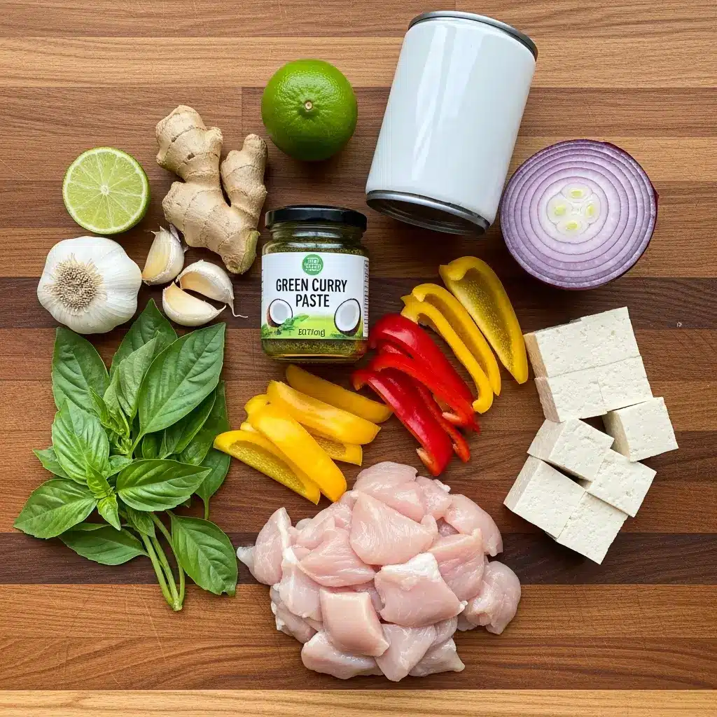 Ingredients for Next Level Thai Green Curry