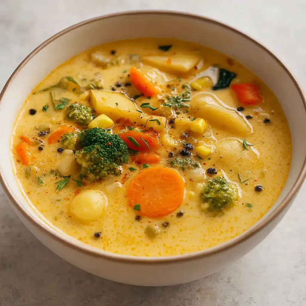 One-Pot Creamy Vegetable Soup | Easy, Delicious Comfort