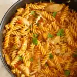 One-Pot Leftover Roast Chicken Pasta