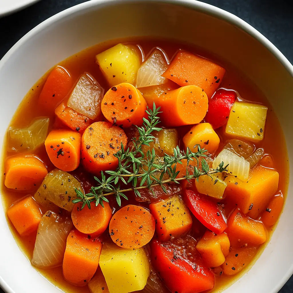 Roasted Winter Vegetable Soup – Easy, Healthy, and Delicious