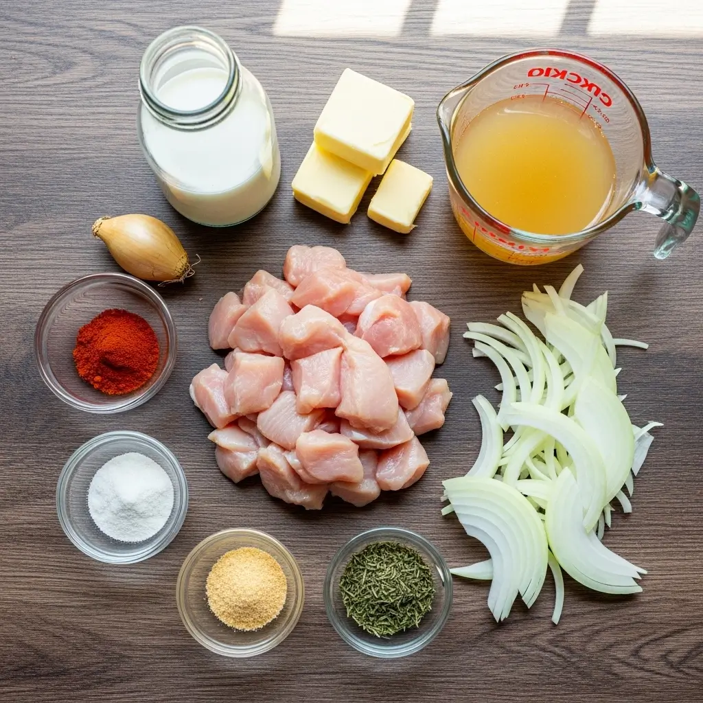 Texas Roadhouse Butter Chicken Skillet ingredients