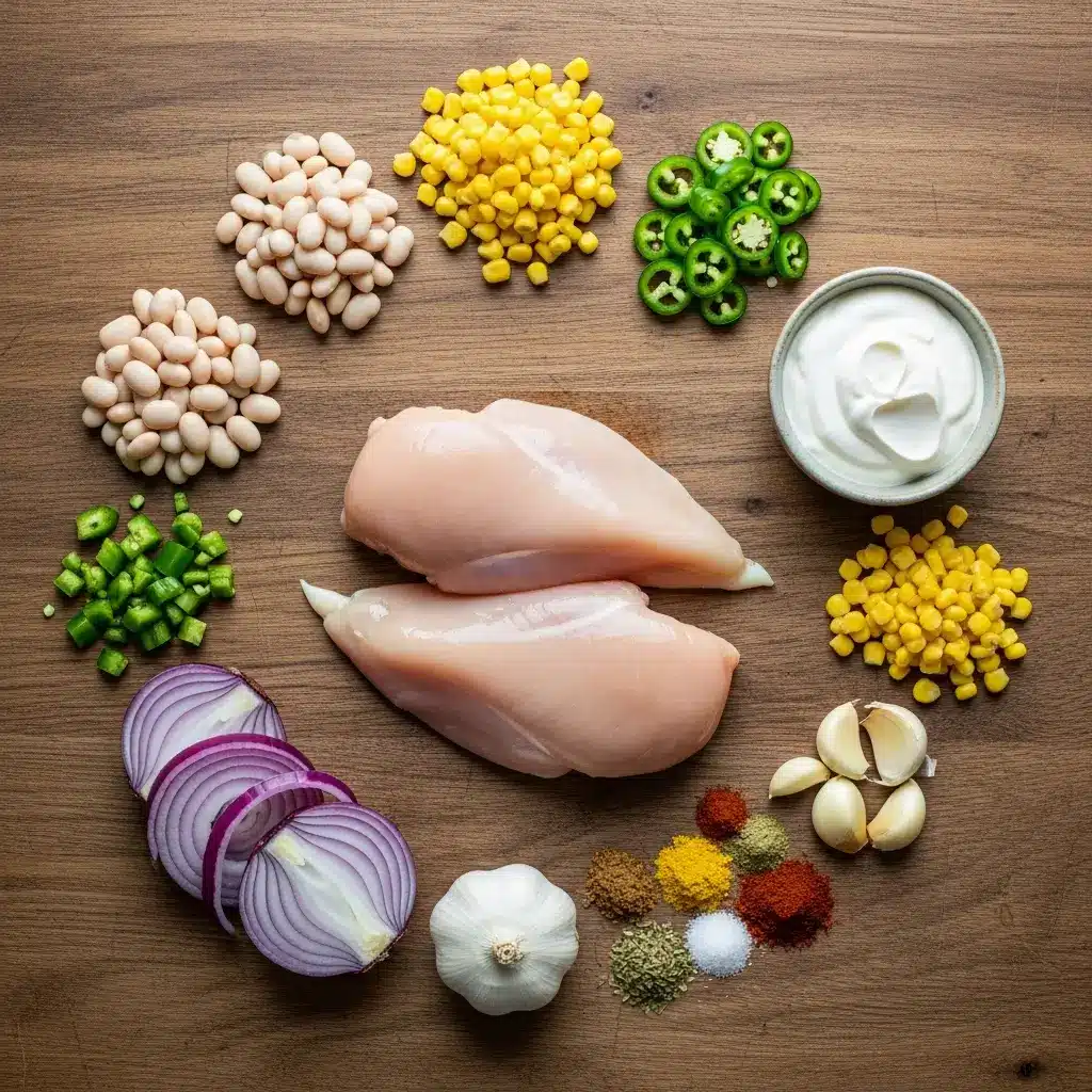 White Chicken Chili Ingredients