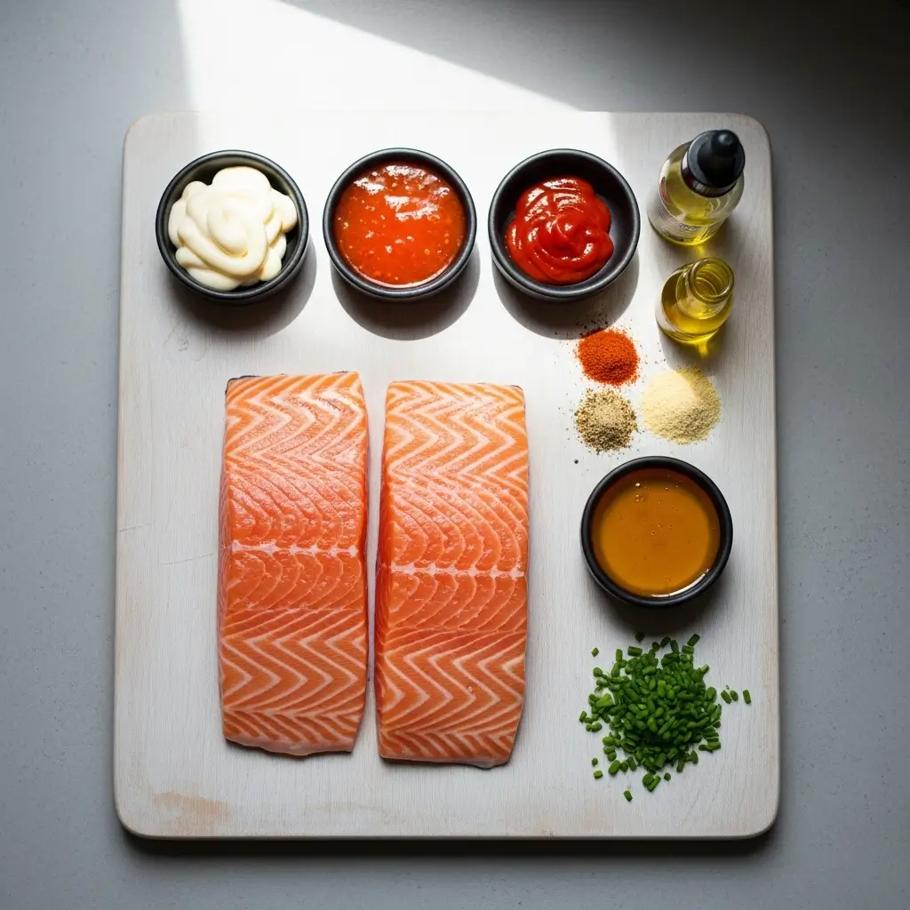 Bang Bang Salmon recipe ingredients