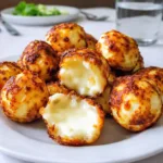 Cottage Cheese Mozzarella Bites crispy golden snack