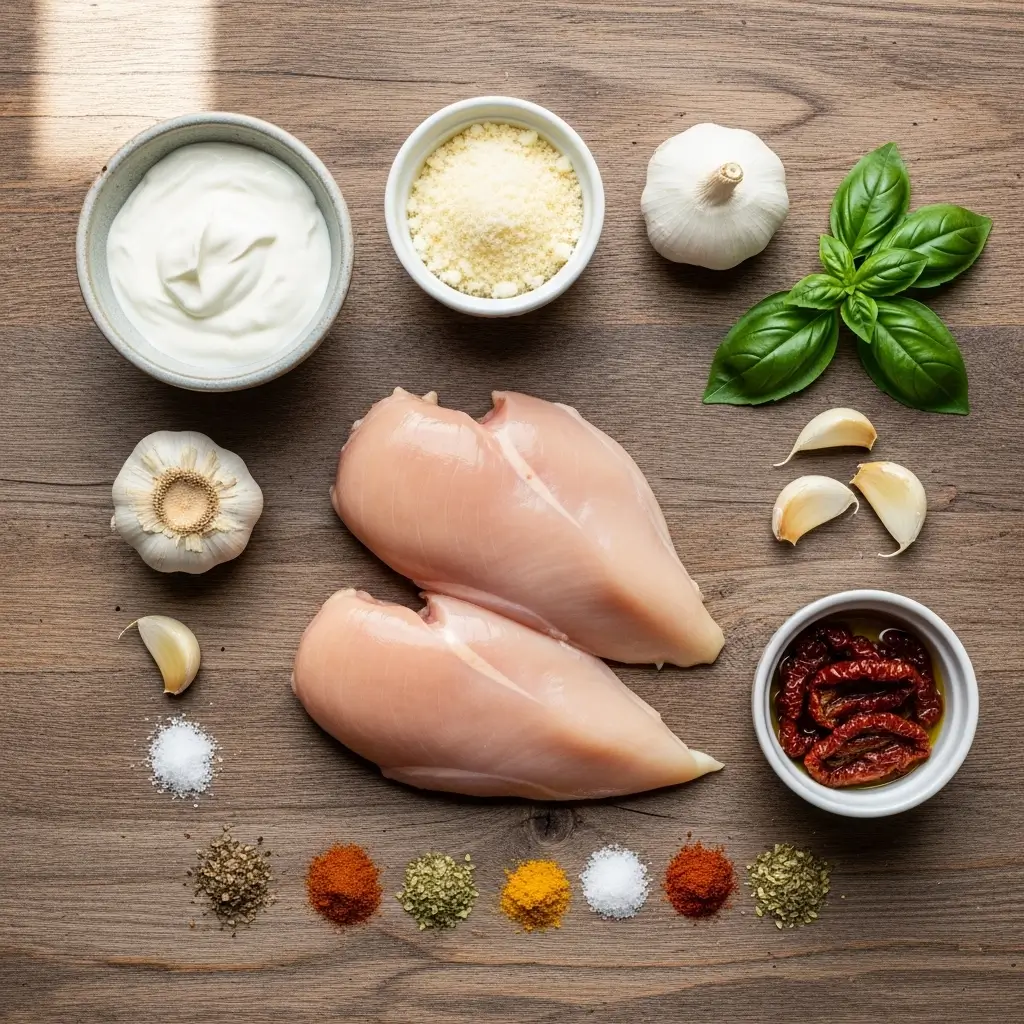 creamy-crockpot-marry-me-chicken-ingredients