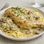 Crock Pot Angel Chicken creamy pasta dinner
