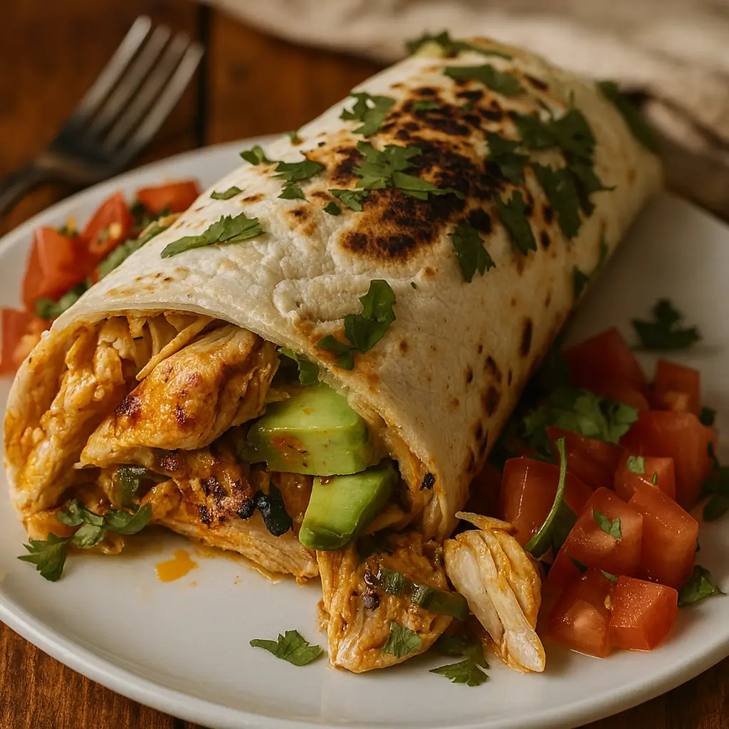 Easy Chicken Avocado Wrap – Quick, Delicious & Proven Favorite