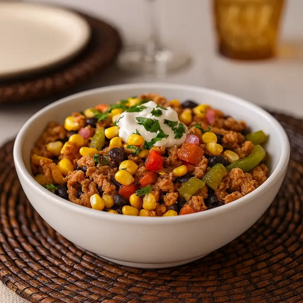 Easy Ground Turkey Taco Skillet – The Best One-Pan Dinner Ever