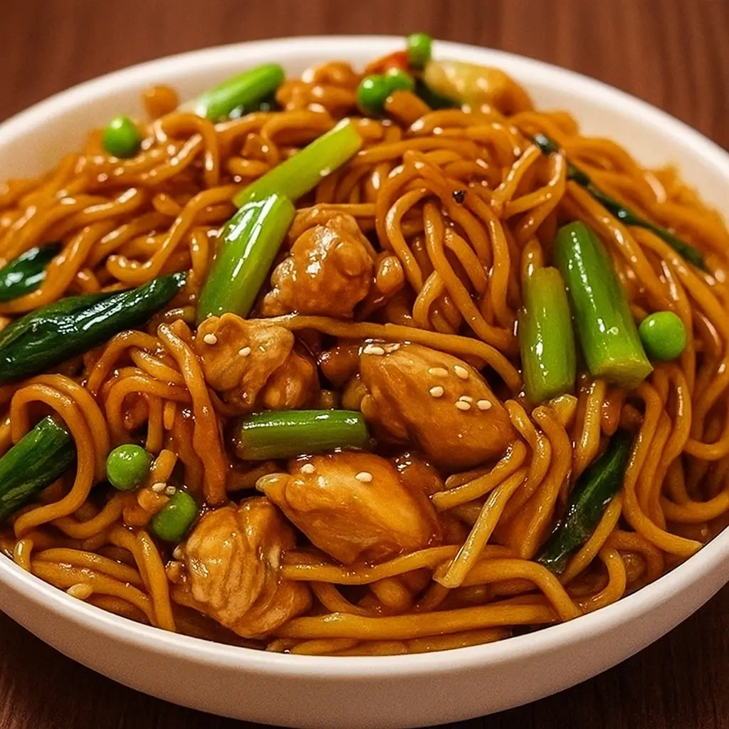 Garlic Chicken Lo Mein: Quick & Flavorful Weeknight Dinner