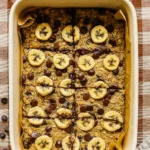 High-Protein Banana Bread Baked Oatmeal
