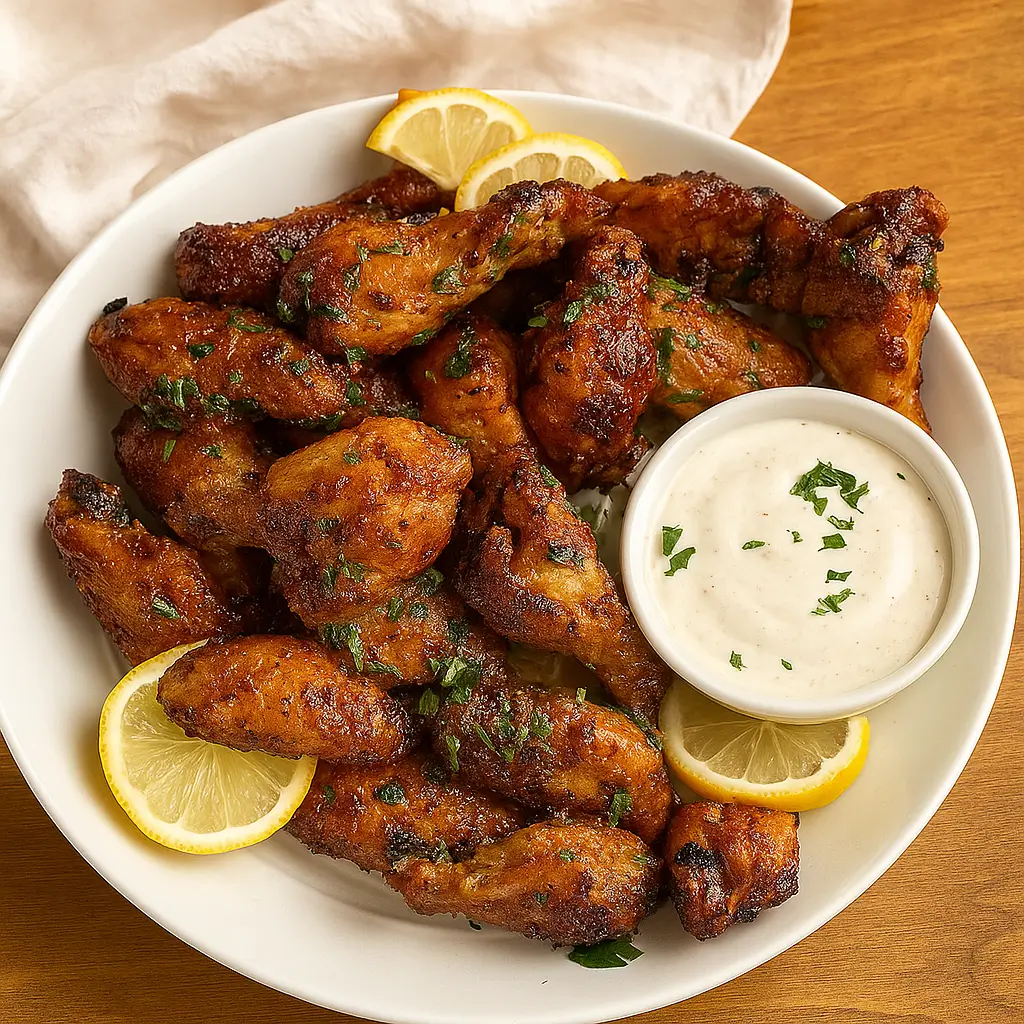 Honey Lemon Pepper Wings – Crispy, Sweet & Irresistible