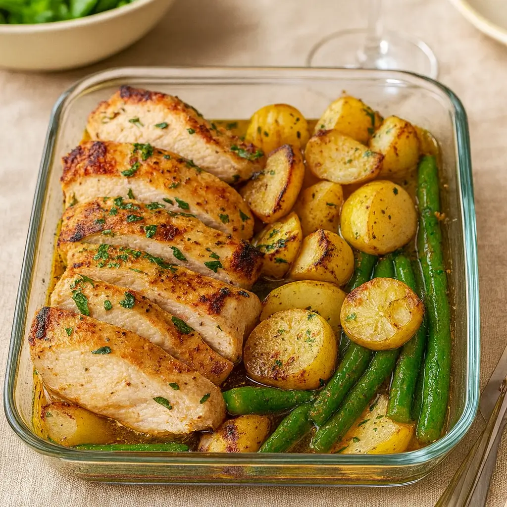 Lemon Garlic Chicken Meal Prep – Simple, Healthy, Delicious