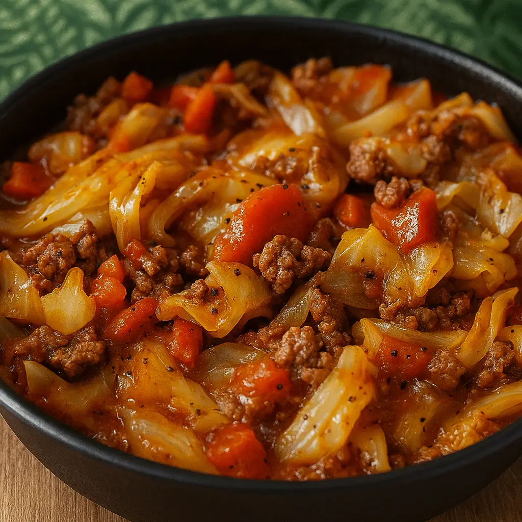 Low-Carb Cabbage and Beef Stir Fry: Quick, Healthy, and Delicious