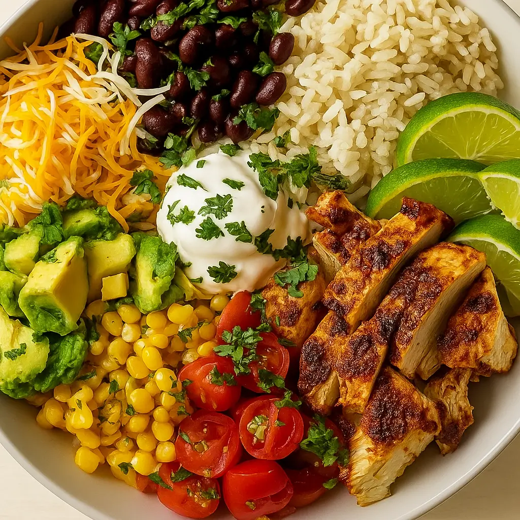 Mexican Chicken Burrito Bowl – Quick, Easy, and Packed with Flavor