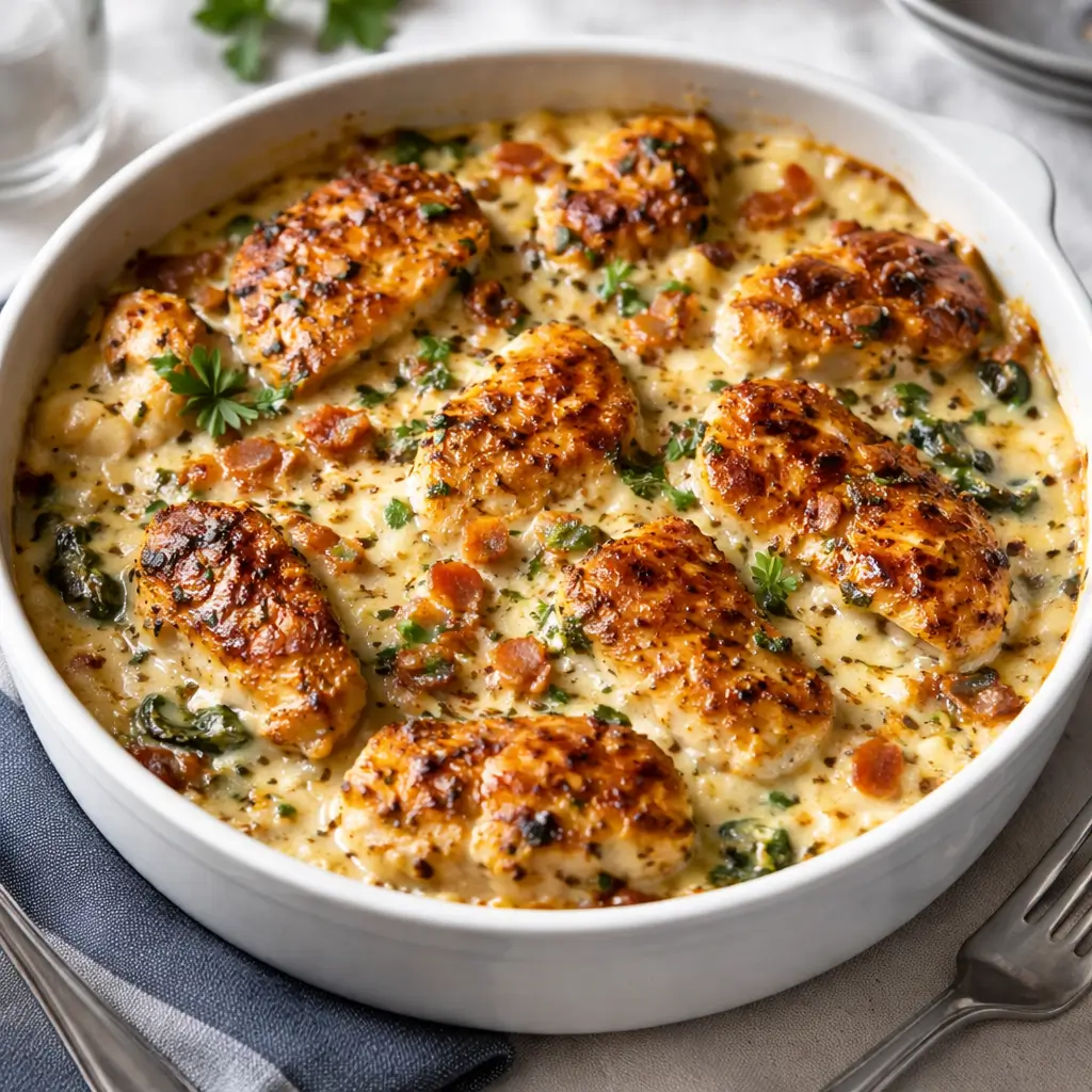 Neiman Marcus Chicken Casserole – Quick, Cheesy, and Delicious Dinner