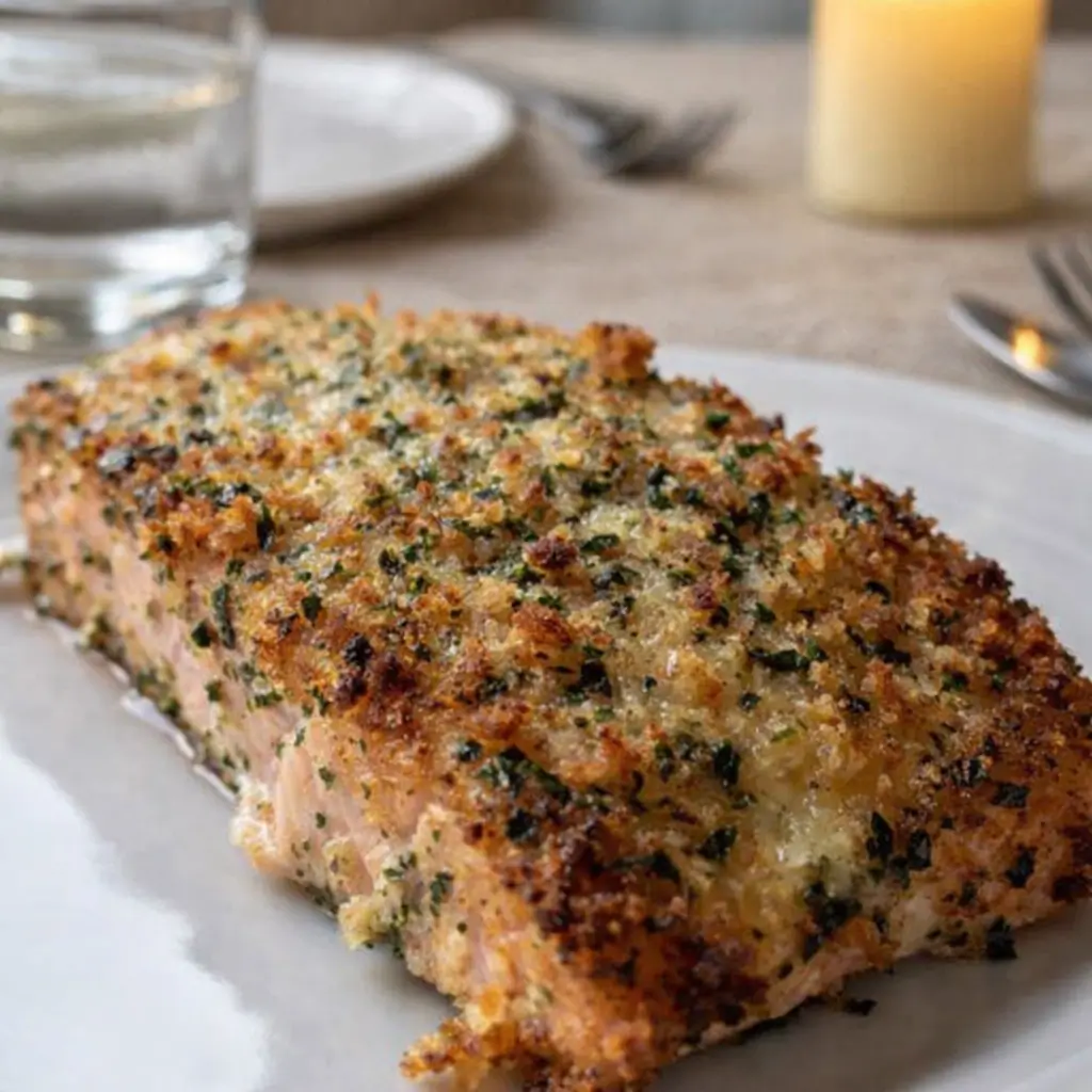 Parmesan Salmon Bake Recipe for Easy, Healthy Dinners
