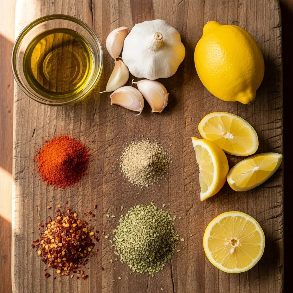 Peri Peri Chicken Ingredients