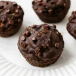 Protein Brownie Bites healthy chocolate snack