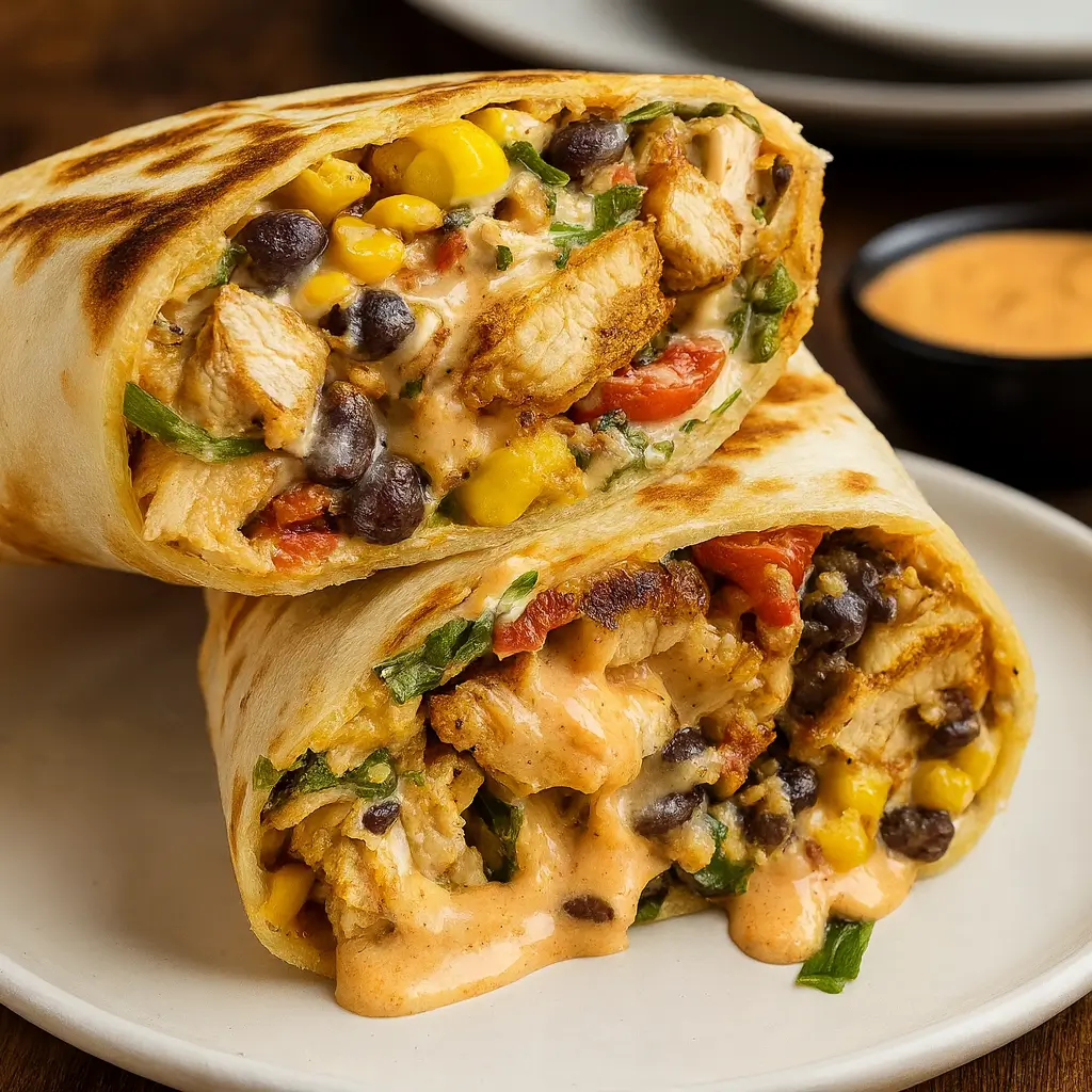 Southwest Chicken Wrap Recipe – Quick, Flavorful & Healthy
