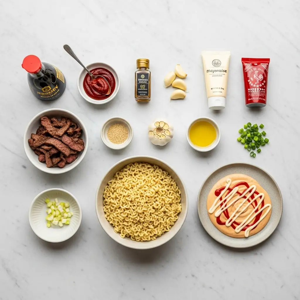 spicy-korean-ramen-ingredients