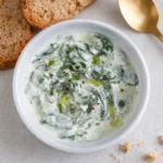 Spinach Dip Recipe creamy healthy dip with cottage cheese