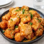 Best Bang Bang Chicken garnished with parsley