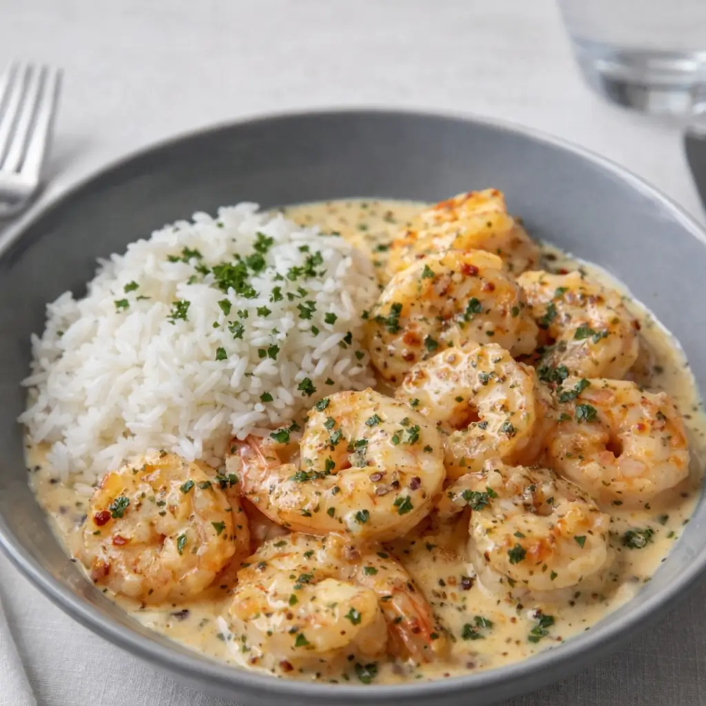 Best Creamy Garlic Butter Shrimp with Rice: Quick & Comforting