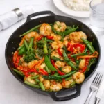 best ever shrimp stir fry with vegetables and sauce