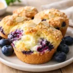 Blueberry Cream Cheese Muffins Freshly Baked