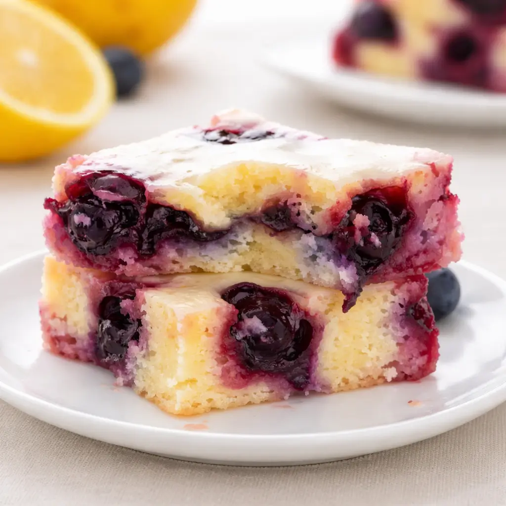 Blueberry Lemon Brownies – Sweet, Tart & Totally Irresistible