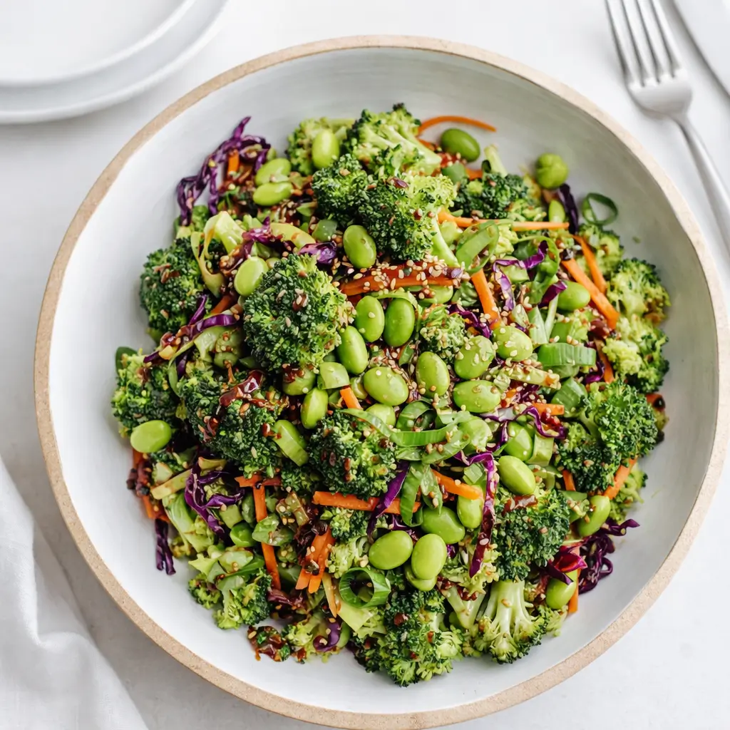 Broccoli Salad with Sesame Dressing – Fast, Flavorful, Fantastic