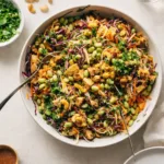 Cashew Crunch Salad with Sesame Dressing