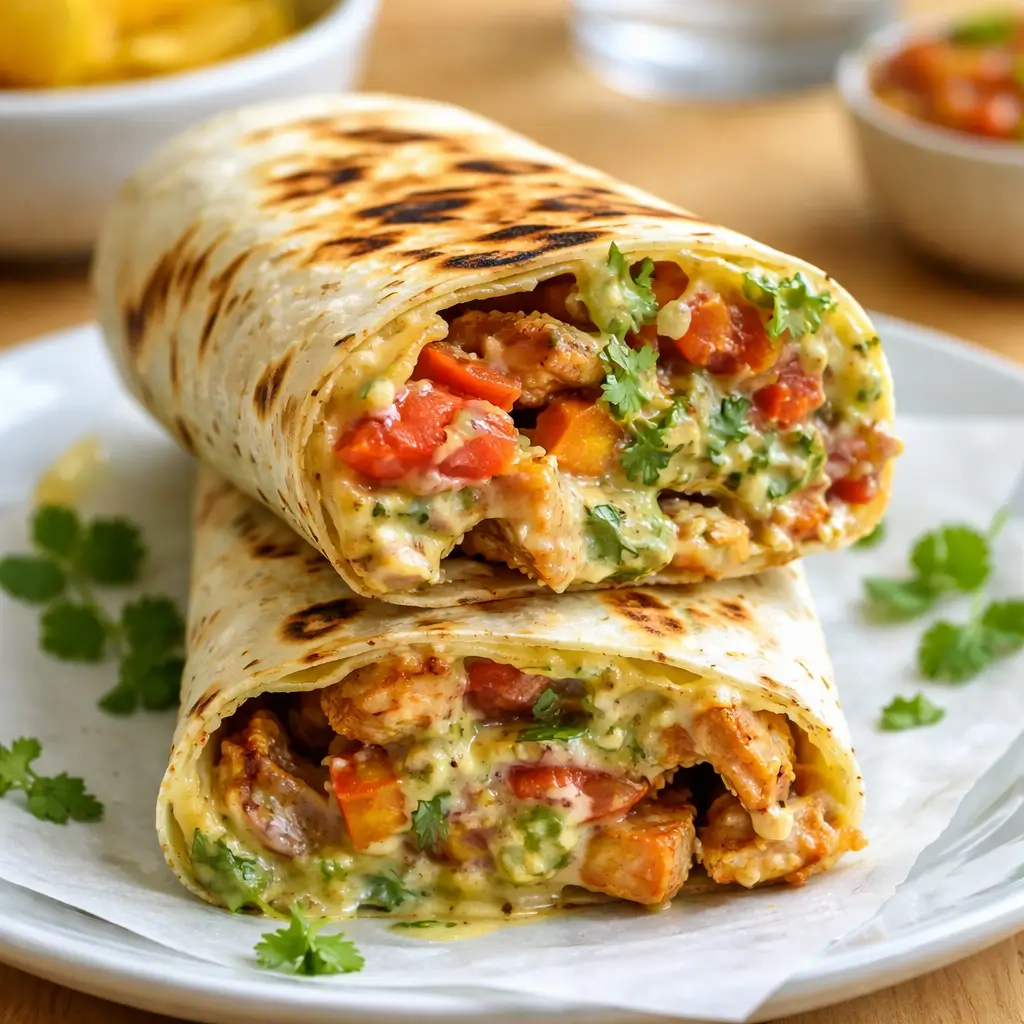 Chipotle Ranch Grilled Chicken Burrito – Quick & Flavorful Dinner