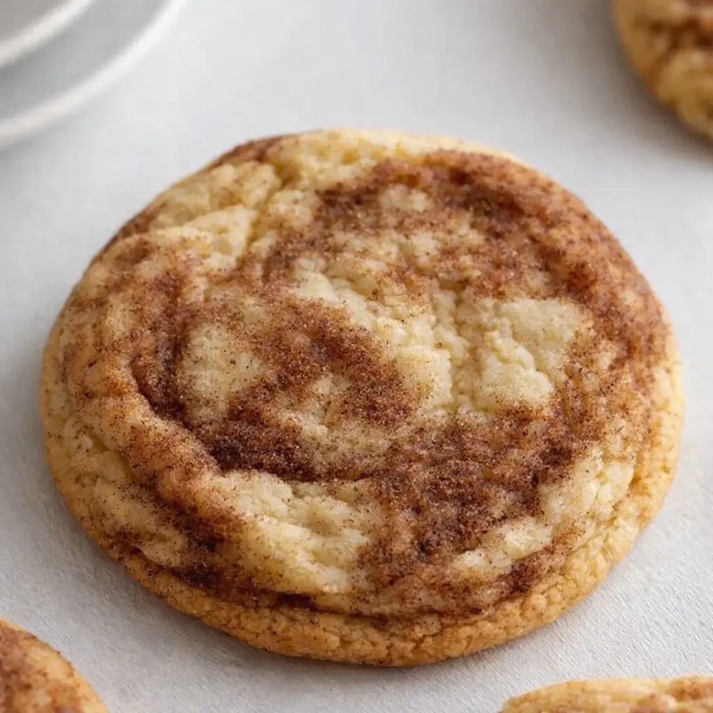 Cinnamon Roll Sugar Cookies fresh from the oven