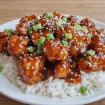 Crispy Chinese Honey Garlic Chicken