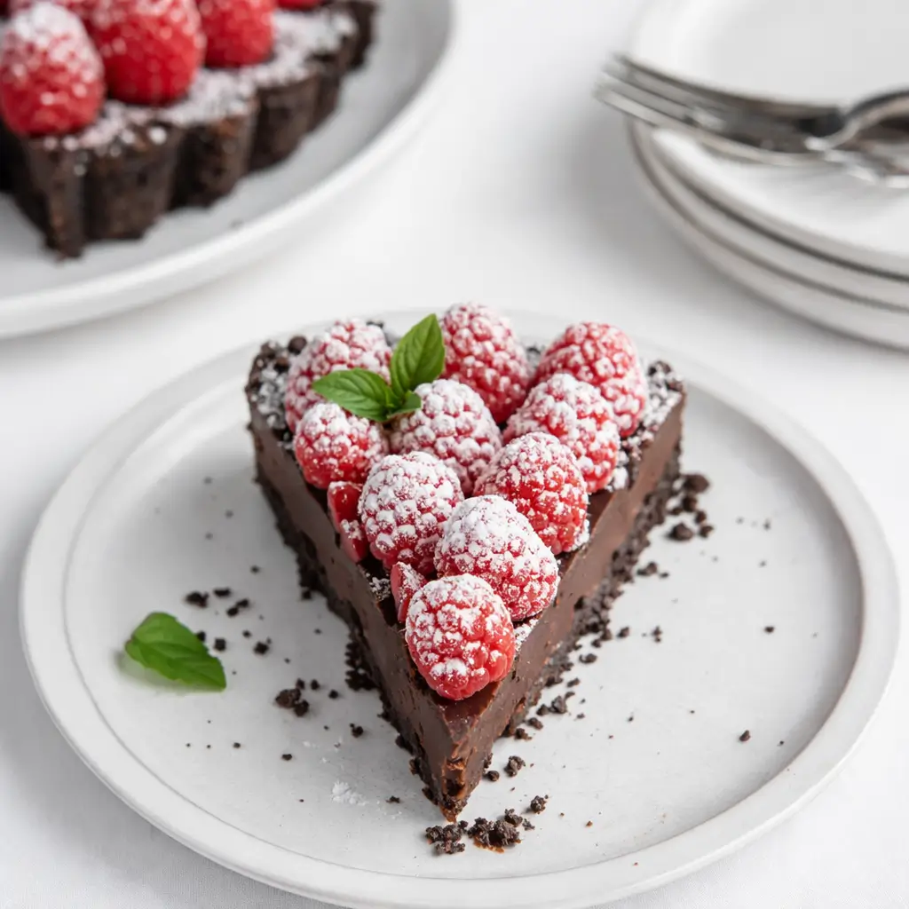 Easy Chocolate Raspberry Tart – Stunning, Rich & Simple