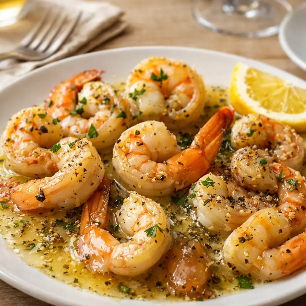 Garlic Butter Shrimp Scampi – Fast, Flavorful, Family Approved