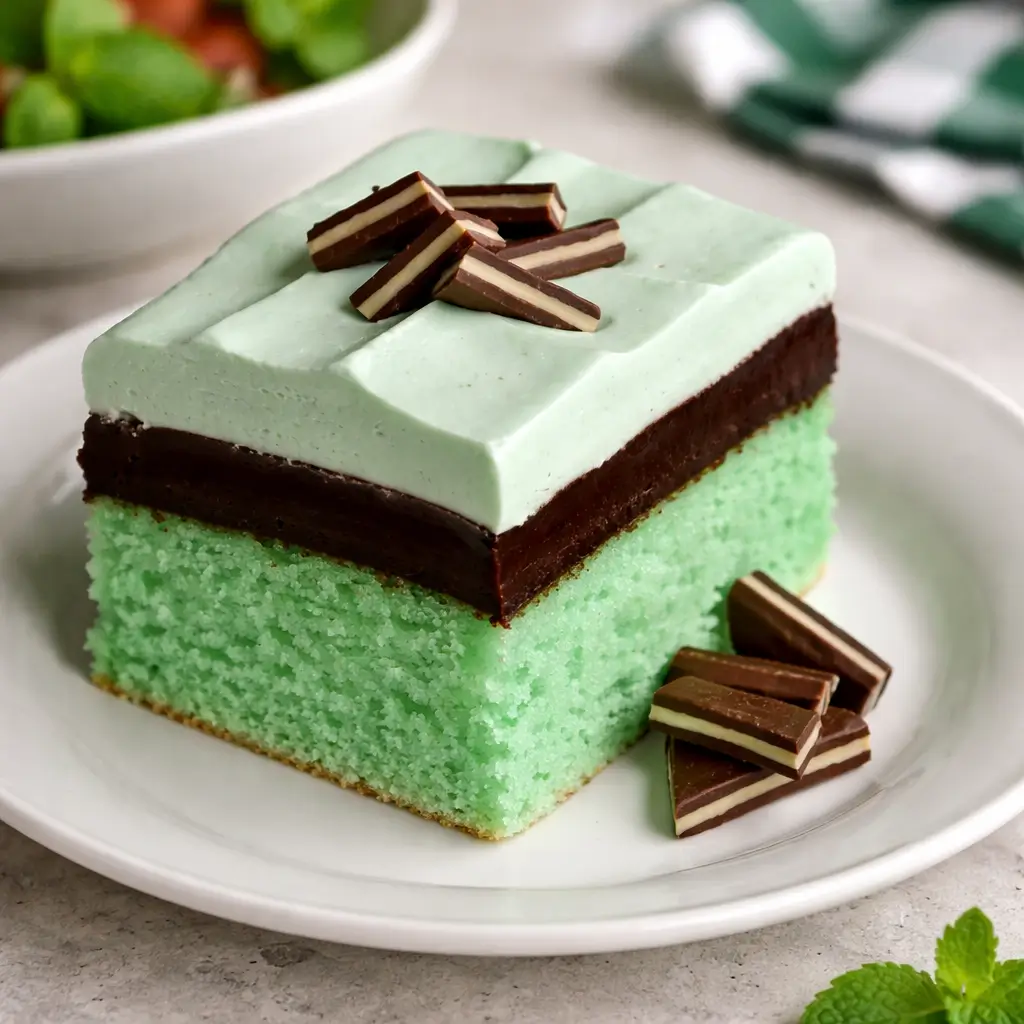 Grasshopper Cake Recipe That’s Minty, Easy, and Crowd-Pleasing