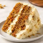 Joanna Gaines Carrot Cake with cream cheese frosting