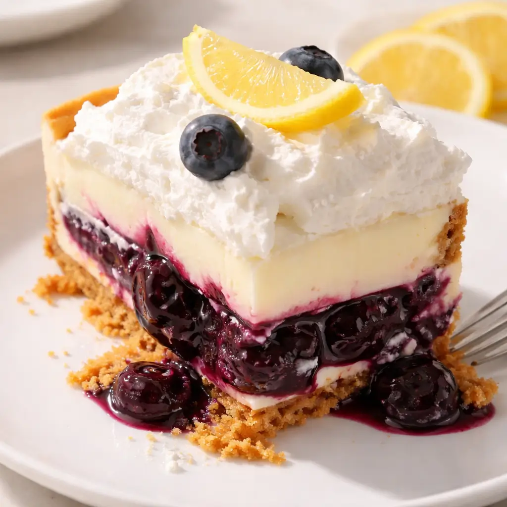 Lemon Blueberry Delight Recipe – Cool, Creamy & Simple