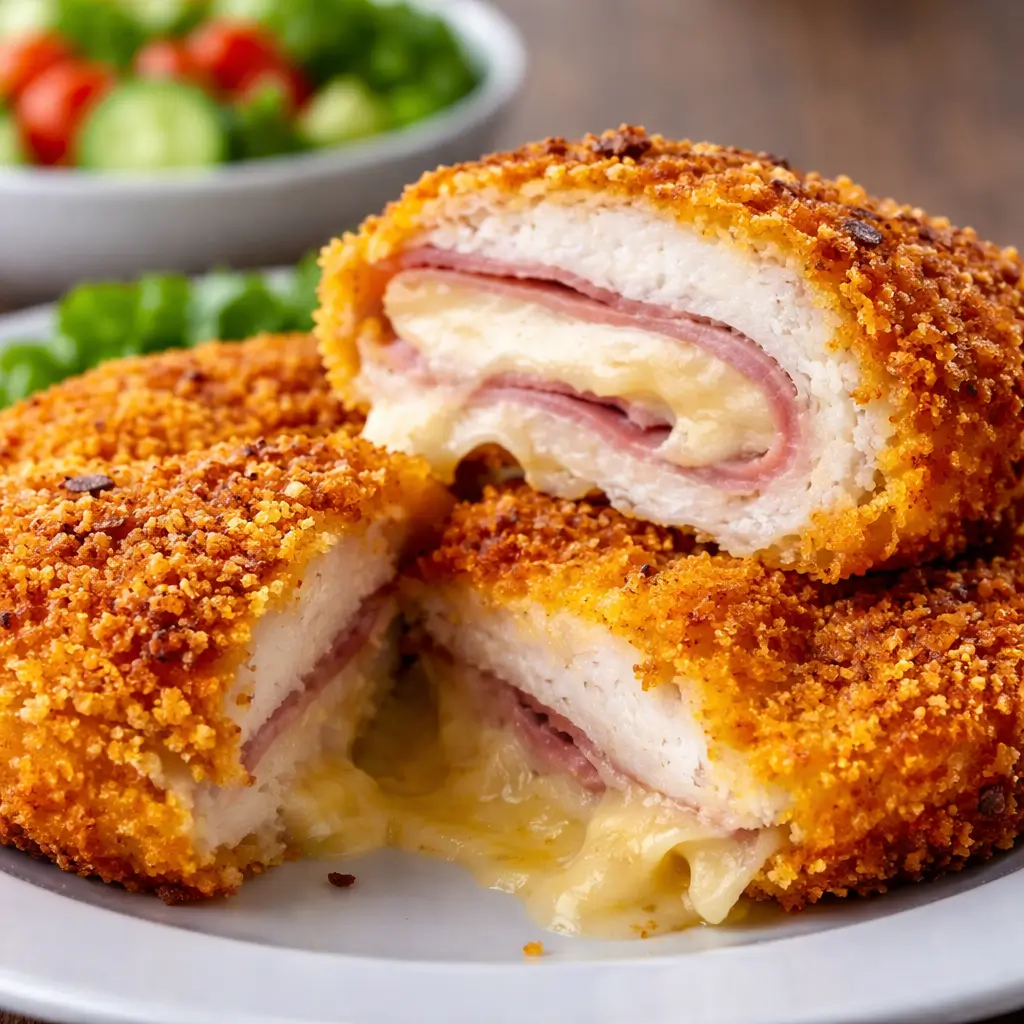 Oven Chicken Cordon Bleu – Easy, Crispy, and Comforting