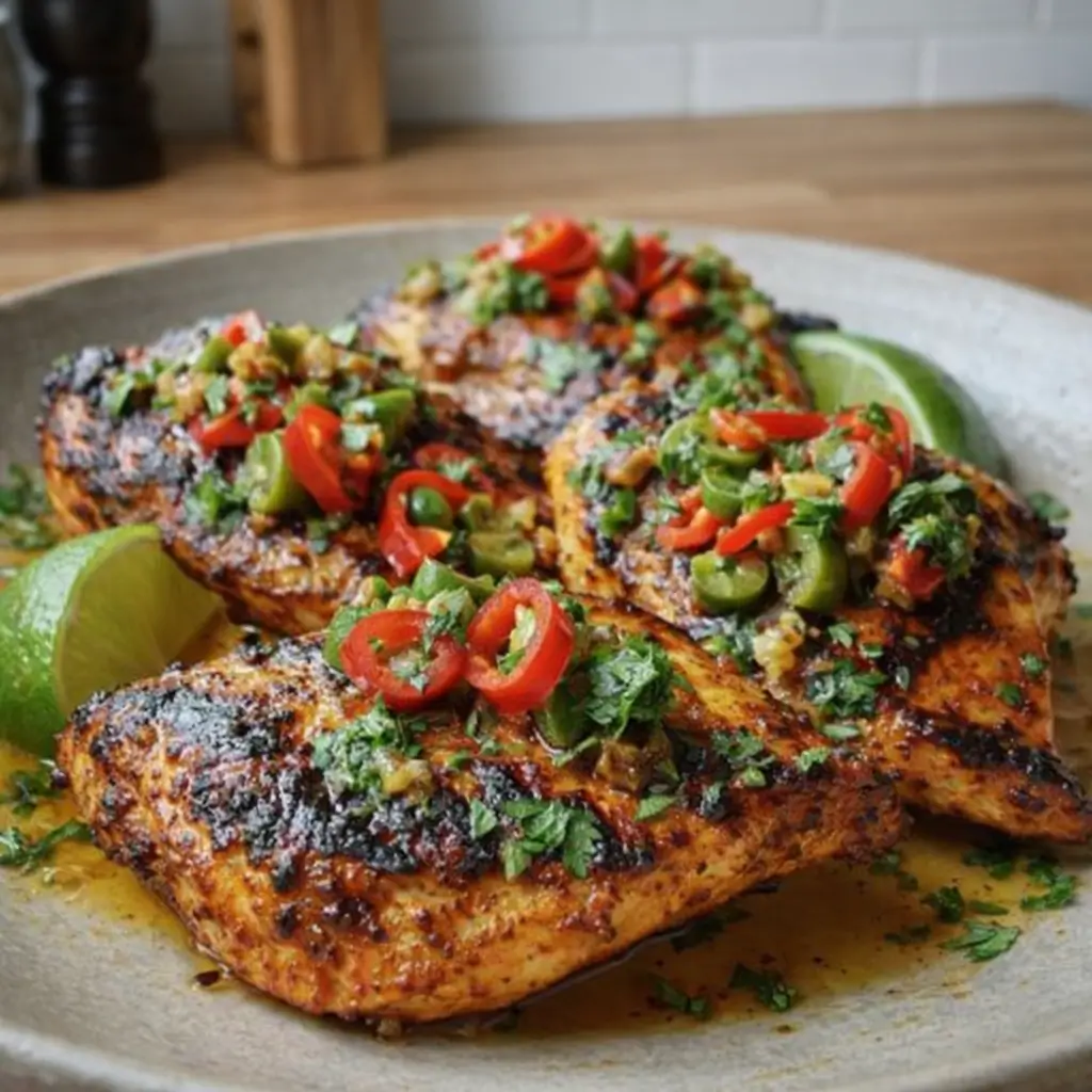 Spicy Grilled Jalapeno Chicken – Fast, Fiery, and Flavorful
