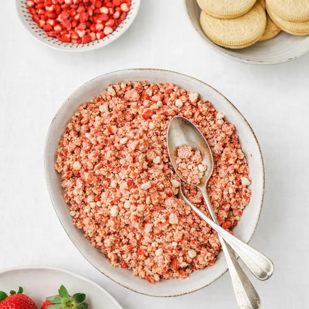 Strawberry Crunch Topping: Quick, Crunchy, and Irresistible!